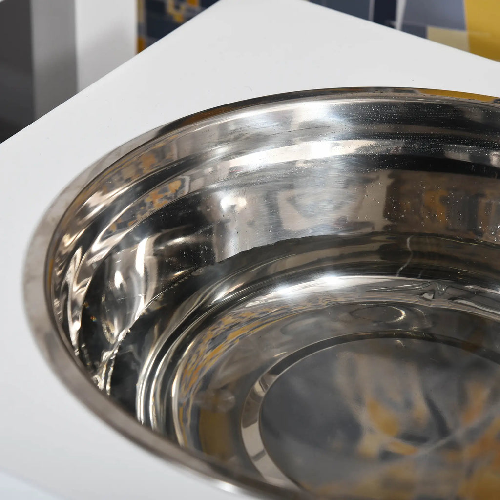 Comedero Elevado para Perros con 2 Cuencos de Acero Inoxidable | Diseño Elegante para una Alimentación Más Cómoda y Saludable